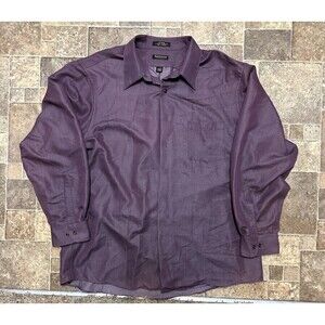 Van Heusen men's purple dress shirt XL